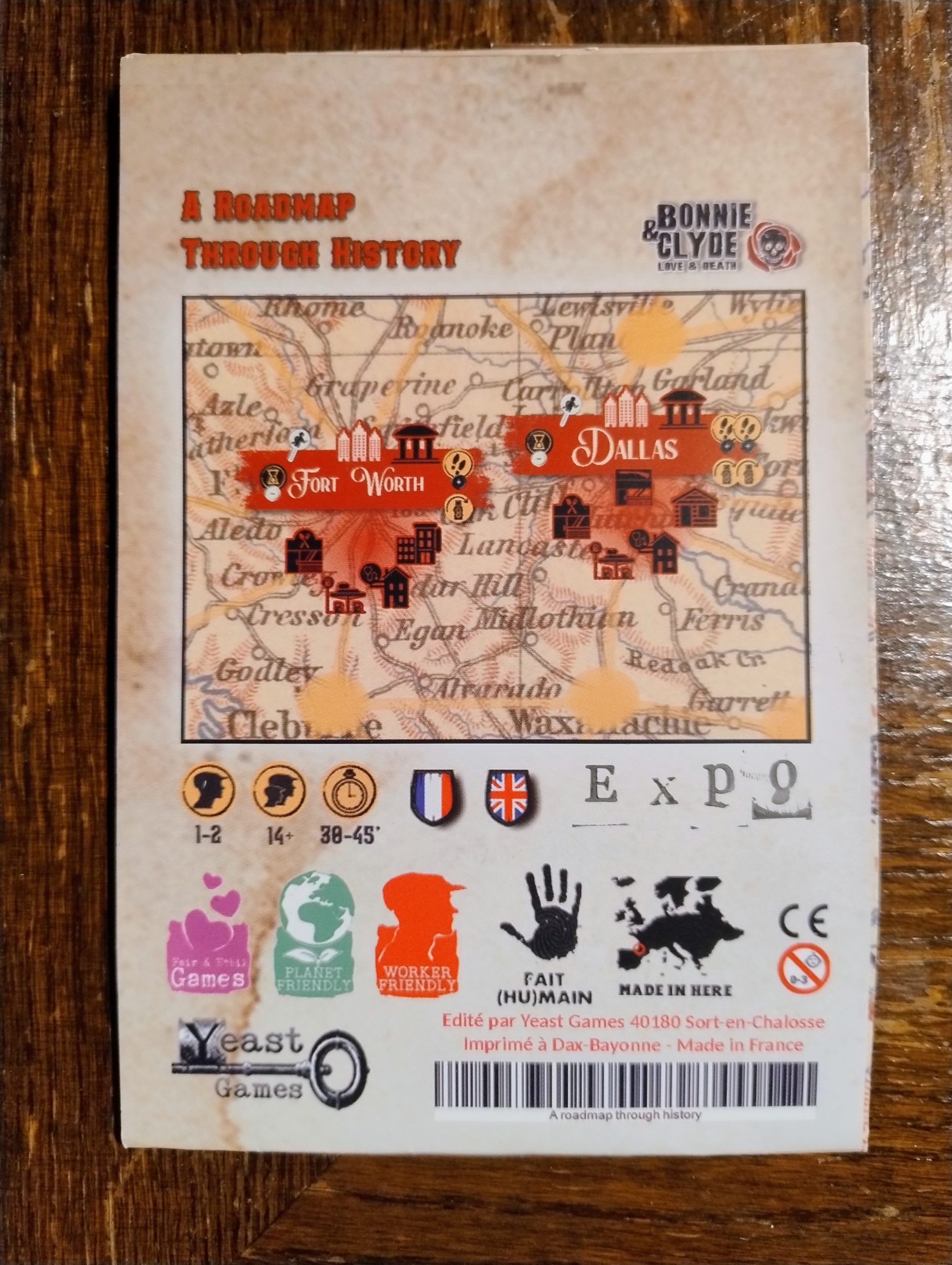 Bonnie and Clyde, a Roadmap through History (FR-EN)